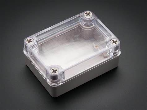 small plastic boxes for electronics